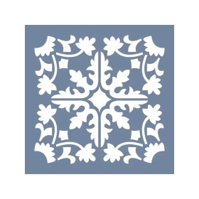 EHFY66 Fayans Desen Stencil 45x45cm