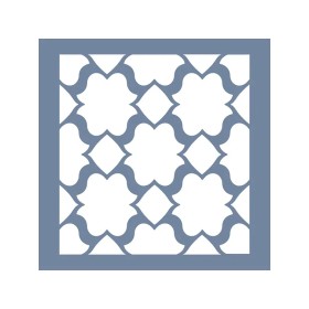 EHFY69 Geometrik Desen Stencil 45x45cm