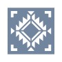 EHFY72 Geometrik Desen Stencil 45x45cm