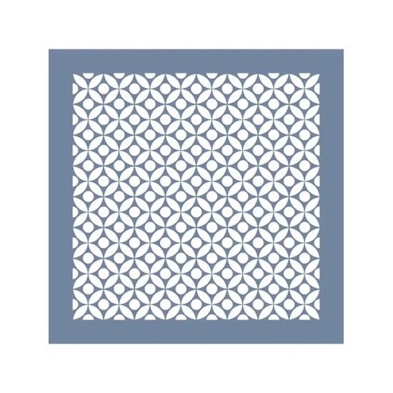 EHFY75 Geometrik Desen Stencil 45x45cm