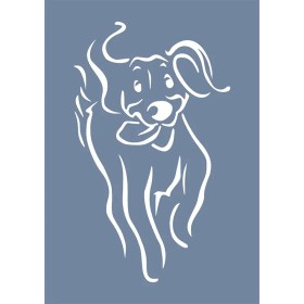 EHH109 Köpek Stencil 25x35cm