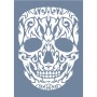 EHK12 Kafatası Stencil 21x30cm