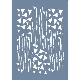 EHKJ10 Geometrik Soyut Stencil 21x30cm