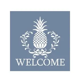 EHKS06 Ananas Stencil 20x20cm
