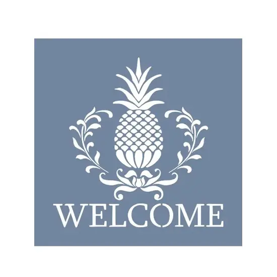 EHKS06 Ananas Stencil 20x20cm