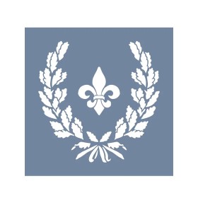 EHKS18 Fleur-de-Lis Stencil 20x20cm
