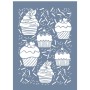 EHMK15 Cupcake Stencil 25x35cm