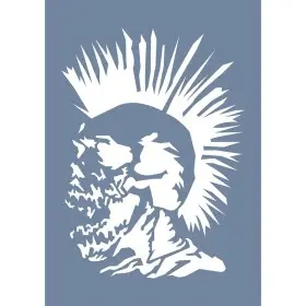 EHMZ03 Modern Figür Stencil 25x35cm