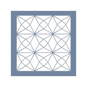 EHP10 Geometrik Desen Stencil 45x45cm