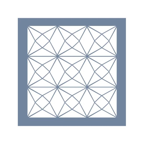 EHP10 Geometrik Desen Stencil 45x45cm