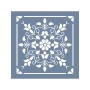 EHP13 Floral Desen Stencil 30x30cm