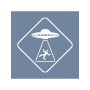 EHTŞ53 UFO Stencil 40x40cm