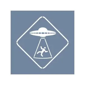 EHTŞ53 UFO Stencil 60x60cm