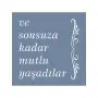 EHY105 Mutlu Yazdılar Stencil 40x40cm