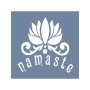 EHY163 Lotus Namaste Stencil 20x20cm