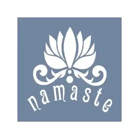 EHY163 Çiçek Namaste Stencil 60x60cm