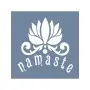 EHY163 Çiçek Namaste Stencil 60x60cm