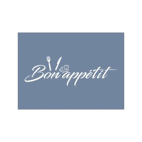 EHY184 Bon Appétit Stencil 25x35cm