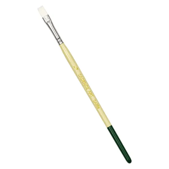 CA986 Beyaz Düz OneStroke Fırçası 1/4