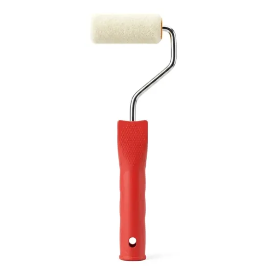 Evimde Hobi Küçük Kadife Rulo Fırça 6cm Metal Saplı | Evimde Hobi