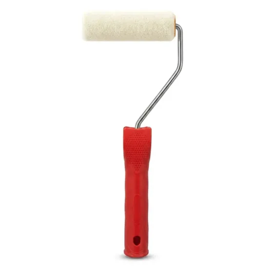 Evimde Hobi Büyük Kadife Rulo Fırça 10cm Metal Saplı | Evimde Hobi