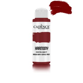 Har038 Country Kırmızı Akrilik Boya 120ML - Cadence Harmony Ekonomik Akrilik Boya