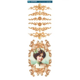 Diamond Sulu Transfer Kağıdı KS1001 10x30cm