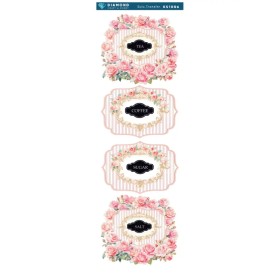 Diamond Sulu Transfer Kağıdı KS1006 10x30cm