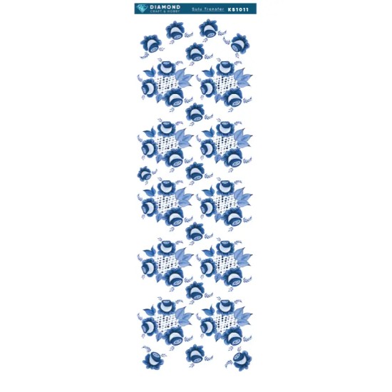 Diamond Sulu Transfer Kağıdı KS1011 10x30cm