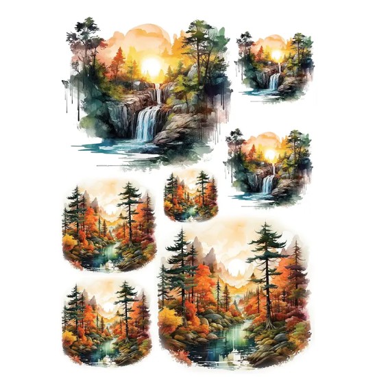 Çiğdem Işık Sulu Transfer SLT078 25x35cm
