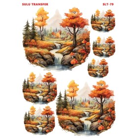 Çiğdem Işık Sulu Transfer SLT079 25x35cm
