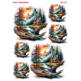 Çiğdem Işık Sulu Transfer SLT081 25x35cm
