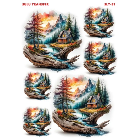 Çiğdem Işık Sulu Transfer SLT081 25x35cm