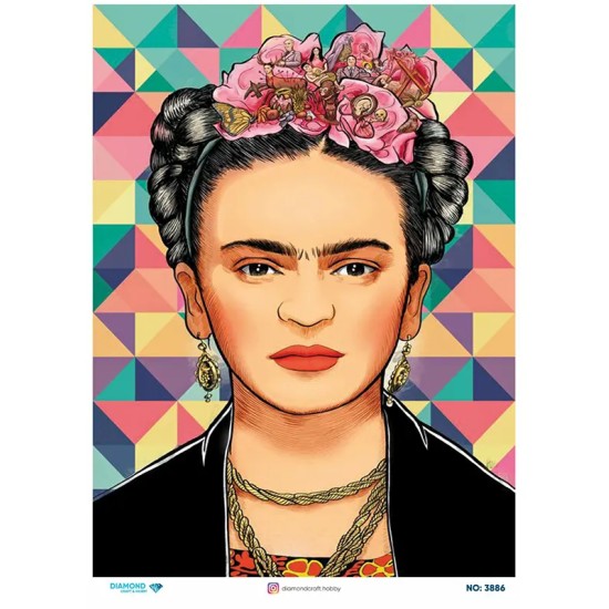 3886 Diamond Pirinç Dekopaj Kağıdı 30x42cm