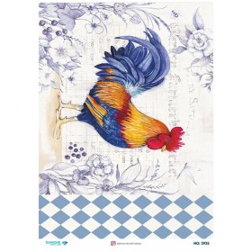 3935 Diamond Pirinç Dekopaj Kağıdı 30x42cm