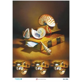 3983 Diamond Pirinç Dekopaj Kağıdı 30x42cm
