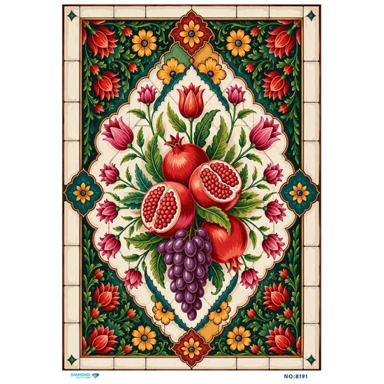 8191 Diamond Pirinç Dekopaj Kağıdı 30x42cm