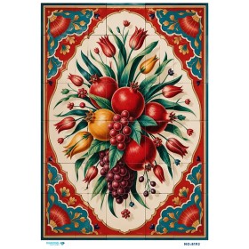8192 Diamond Pirinç Dekopaj Kağıdı 30x42cm