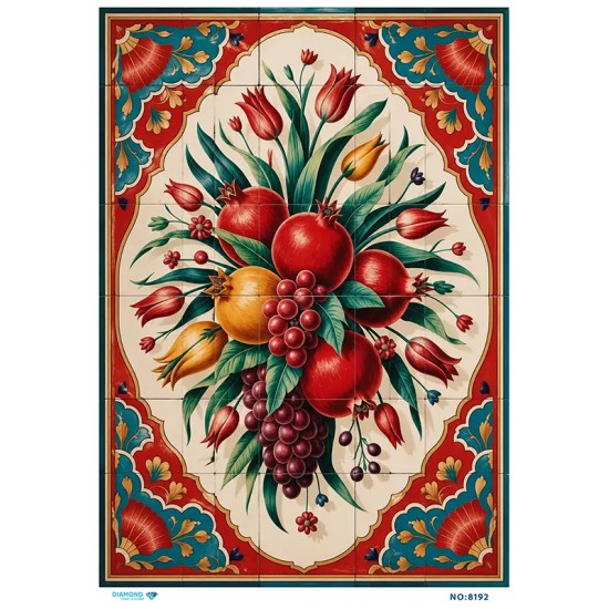 8192 Diamond Pirinç Dekopaj Kağıdı 30x42cm