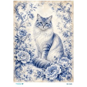 8225 Diamond Pirinç Dekopaj Kağıdı 30x42cm