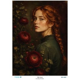 8247 Diamond Pirinç Dekopaj Kağıdı Plus Serisi 30x42cm