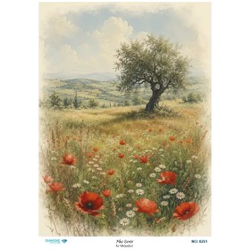 8251 Diamond Pirinç Dekopaj Kağıdı Plus Serisi 30x42cm