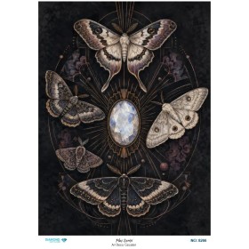 8266 Diamond Pirinç Dekopaj Kağıdı Plus Serisi 30x42cm