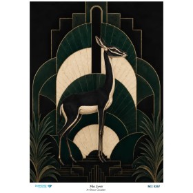8267 Diamond Pirinç Dekopaj Kağıdı Plus Serisi 30x42cm