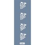 K15 6x20 Bordür Model Üzüm Stencil