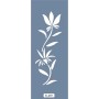 K95 6x20 Bordür Model Çiçek ve Yaprak Stencil
