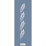 K117 6x20 Bordür Model Yaprak Stencil