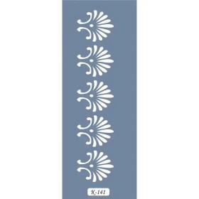 K141 6x20 Bordür Model Desen Stencil