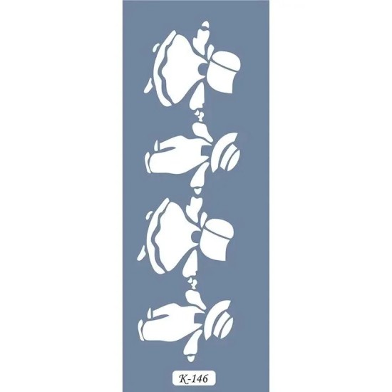 K146 6x20 Bordür Model Çocuklar Stencil