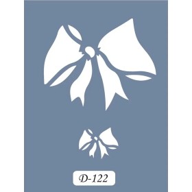 D122 Fiyonk Model D Serisi Stencil 15x20cm